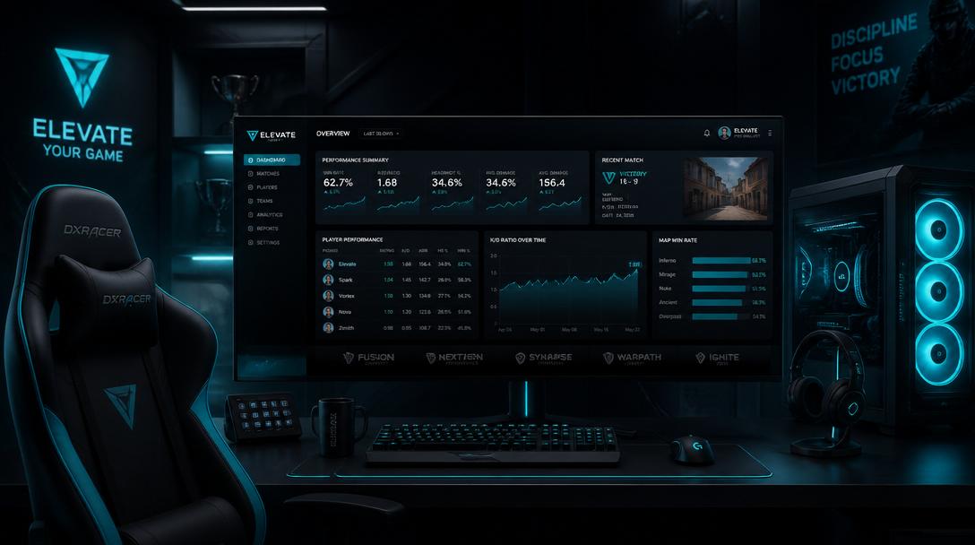 Dashboard de análise de dados para times de Free Fire